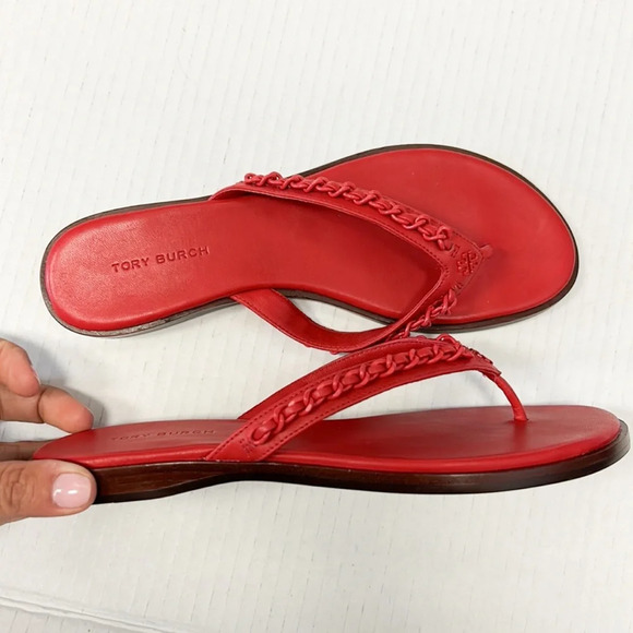 Tory Burch Everly Chain Thong Sandal - Picture 4 of 5